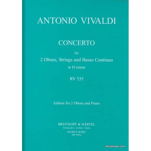  Vivaldi Antonio - Concerto In D Rv 535 - 2 Oboe, Piano