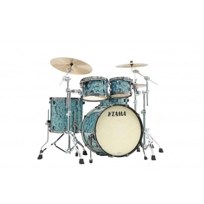 TAMA STARCLASSIC MAPLE STAGE 22 BLACK NICKEL / TURQUOISE PEARL