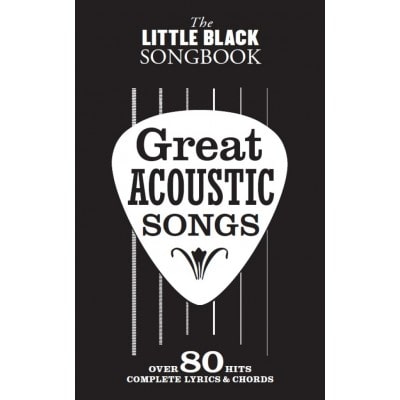 GREAT ACOUSTIC SONGS - LITTLE BLACK SONGBOOK