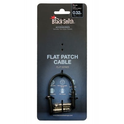 BLACK SMITH STRINGS CABLE PATCH 0.10M JACKS COUDE
