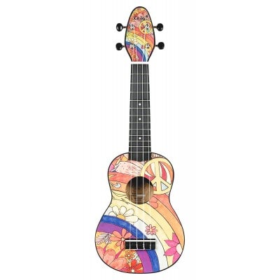 PACK UKULELE SOPRANO KEIKI PEACE 68 LEFT