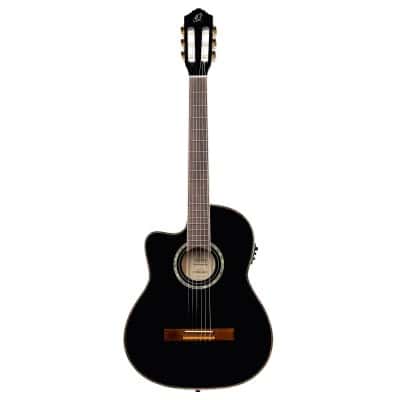 ORTEGA GAUCHER RCE145 SPRUCE SLIM NECK BLACK