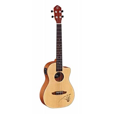 ORTEGA UKULELE BARYTON EPICEA, CW EQ