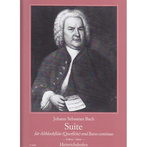  Bach J.s. - Suite Bwv 997 - Flute A Bec Alto Et Bc