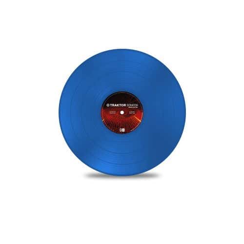 TRAKTOR SCRATCH CONTROL VINYL MK2 BLEU (UNITÉ)