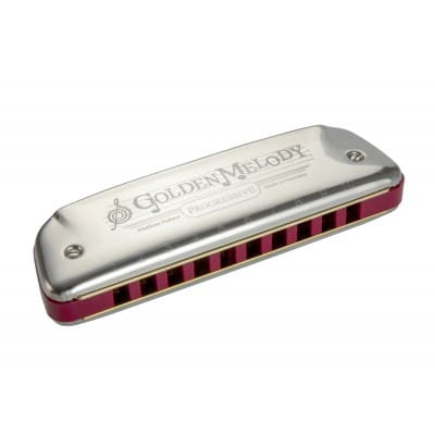 HOHNER GOLDEN MELODY D/RE - 10 TROUS 