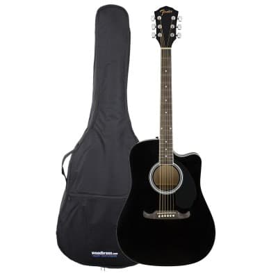 PACK FA-125CE DREADNOUGHT WLNT BLACK + GIGBAG