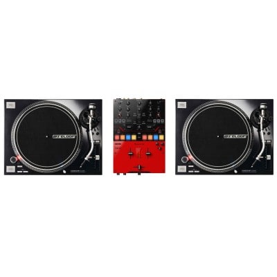 PACK REGIE DJ VINYLE : RP 7000 MK2 BLACK + DJM-S5