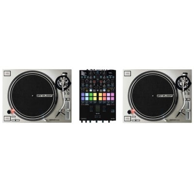 RELOOP PACK REGIE DJ VINYLE : RP 7000 MK2 SILVER + ELITE