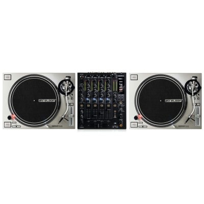 PACK REGIE DJ VINYLE : RP 7000 MK2 SILVER + RMX 60 DIGITAL