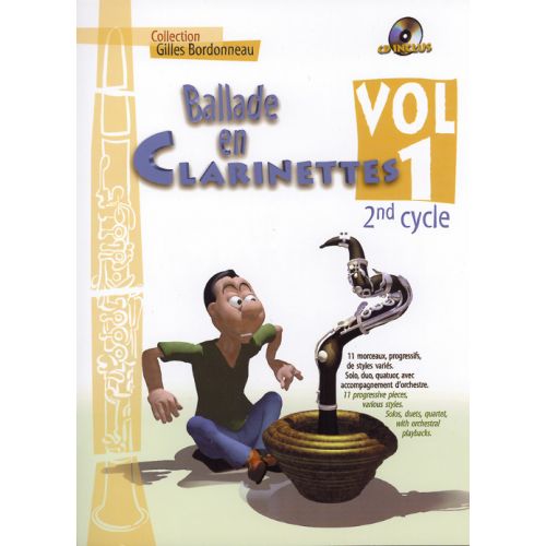 BALLADE EN CLARINETTE VOL.1 2EME CYCLE + CD