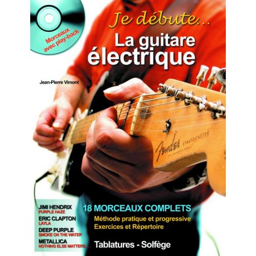 HIT DIFFUSION VIMONT J.P. - JE DEBUTE LA GUITARE ELECTRIQUE + CD