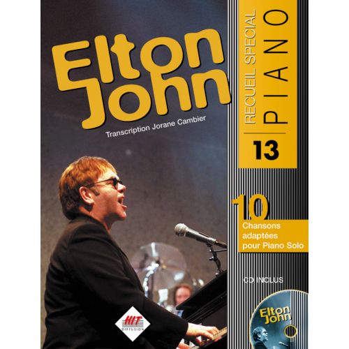 ELTON JOHN - SPECIAL PIANO N13 + CD