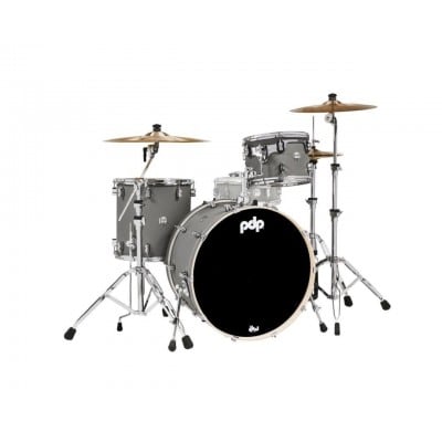 PDP BY DW CONCEPT MAPLE FINISH PLY ROCK KIT 24" SATIN PEWTER