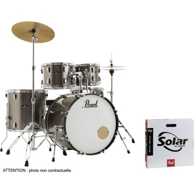 ROADSHOW STAGE 22 + PACK SOLAR SABIAN BRONZE METALLIC