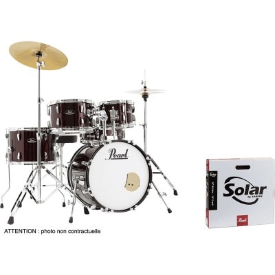 ROADSHOW 18 WINE RED + SOLAR SABIAN