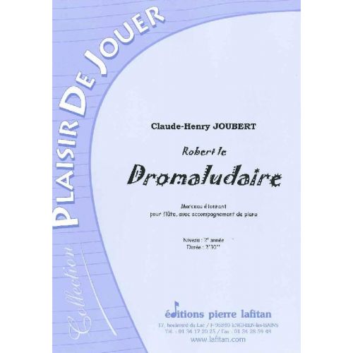 JOUBERT CLAUDE-HENRY - ROBERT LE DROMALUDAIRE - Flûte traversière et piano