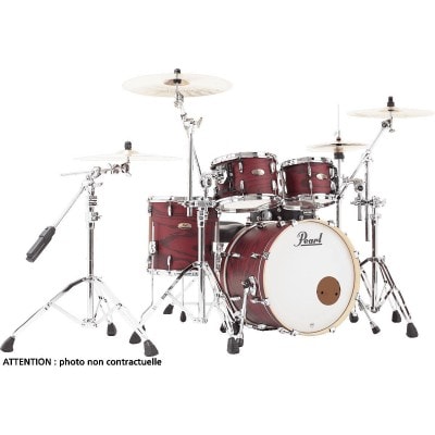 PEARL DRUMS SESSION STUDIO SELECT FUSION 20 SCARLET ASH