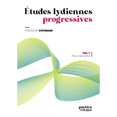 COTINAUD FRANCOIS - ETUDES LYDIENNES PROGRESSIVES VOL.3 - CLARINETTE