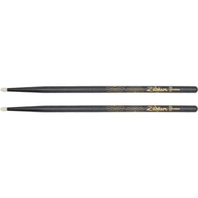 ZILDJIAN BAGUETTES Z-CUSTOM 5A BLACK CHROMA NYLON