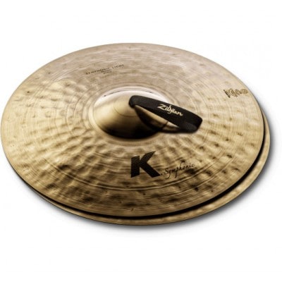 ZILDJIAN K2018 K2018 K SYMPHONIC 20 LIGHT BRILLIANT PAIRE