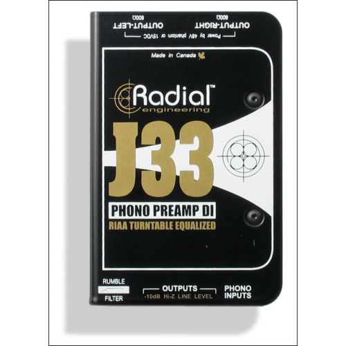 Radial J33 Di Active Phono Preamp