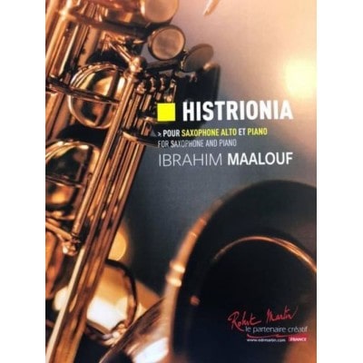MAALOUF IBRAHIM - HISTRIONIA - SAXOPHONE and PIANO