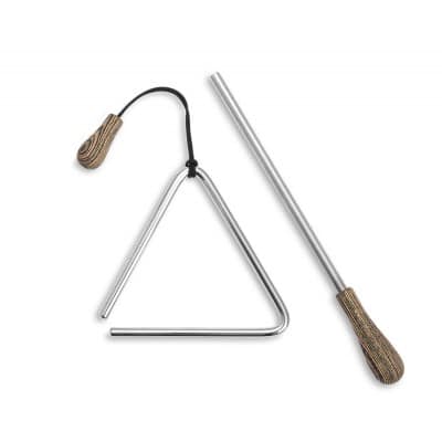 TRIANGLE EN ACIER 10CM + BAGUETTE