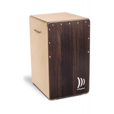 SCHLAGWERK S-CP408ST 2 IN ONE SNARE CAJON DARK OAK, SOFT TOUCH