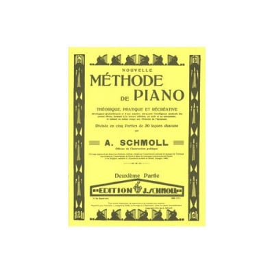 COMBRE SCHMOLL - MÉTHODE DE PIANO VOL.2