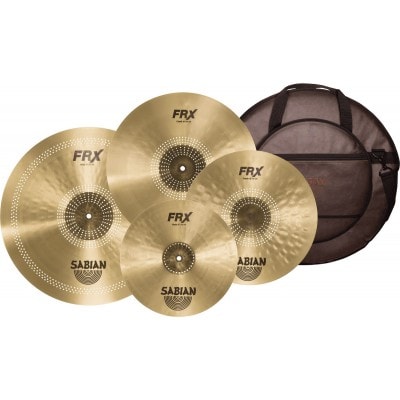 SABIAN PACK FRX SET HARMONIQUES PERFORMANCE + HOUSSE 24"