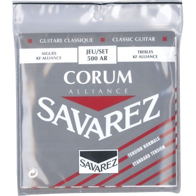 Cordes guitare classique nylon blanc tension faible Savarez