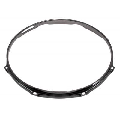 Sparedrum H23-14-8sbk - Cercle 14 8 Tirants Timbre Noir Super Triple Flange 2.3mm