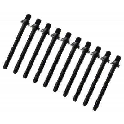 TRC-52W-BK - 52MM TENSION ROD BLACK WITH WASHER - 7/32