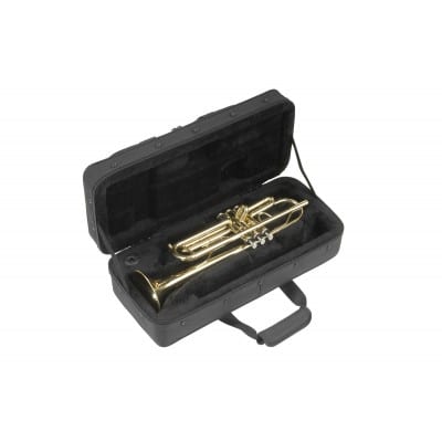 MUSIC BRASS INSTRUMENTS RECTANGULAR TRUMPET SOFT CASE BLACK