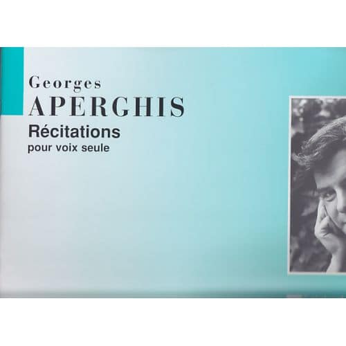  Aperghis Georges - Recitations - Voix Seule