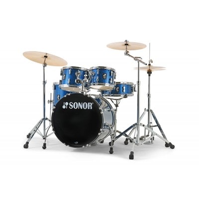 SONOR AQX STUDIO CYMBAL SET BLUE OCEAN SPARKLE 