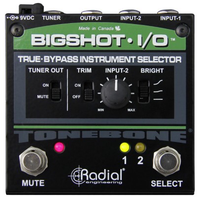 BIGSHOT-I-O SWITCH SELECTORS PASSIVE INPUT SELECTOR