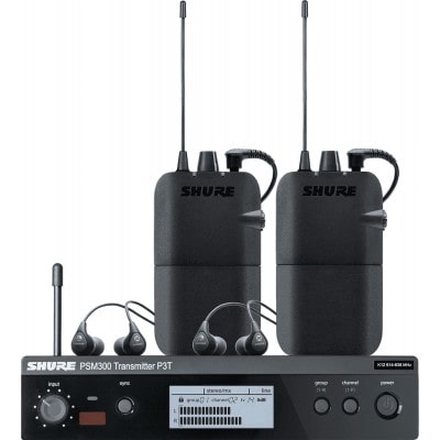 SHURE P3TER112TW-H20-TWINPACK PSM300 BANDE H20