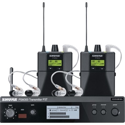 SHURE P3TERA215TWP-K3E-TWINPACK PSM300 PRO, BANDA K3E