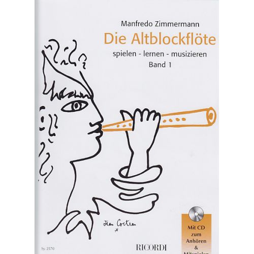 ZIMMERMANN MANFREDO - DIE ALTBLOCKFLOTE - VOL 1