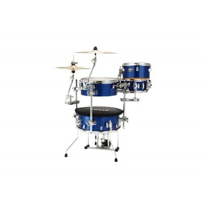 TAMA CJB46C-ISP COCKTAIL-JAM + MCAX5366 INDIGO SPARKLE 