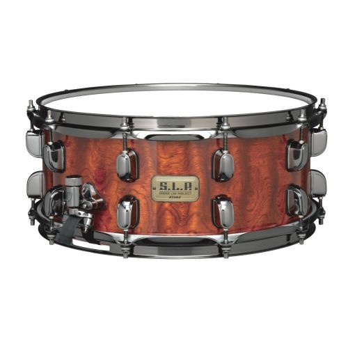 S.L.P G-BUBINGA 14X6 - NATURAL QUILTED BUBINGA - STOCK-B