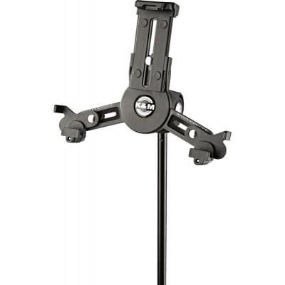 K&M MULTIMEDIA STANDS EQUIPMENT UNIVERSAL TABLETTE UNIVERSAL STAND MOUNT