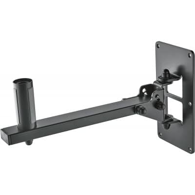 SPEAKER WALL MOUNT BLACK; W. EXPANDING MANDREL