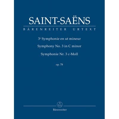  Saint-saens Camille - Symphonie N°3 Op.78 - Score 