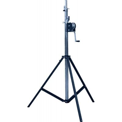 QUIKLOK SLS15 LIGHT STAND WITH CRANK BLACK/CHROME