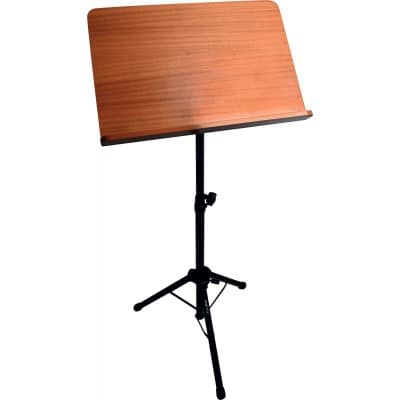  MS332 WOODEN MUSIC STAND BLACK