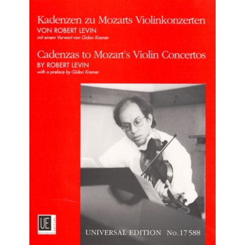 UNIVERSAL EDITION LEVIN ROBERT - CADENZAS TO MOZART