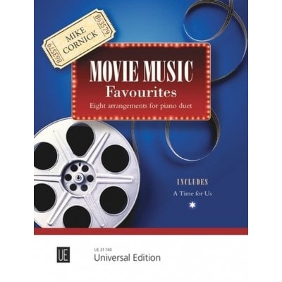 CORNICK MIKE - MOVIE MUSIC FAVOURITES - PIANO 4 MAINS